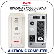 APC Back UPS CS650 BK650-AS VA650 230V /2Years Local Warranty/ Local (SG) Authorized Reseller [Alltronic Computer] 650VA