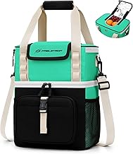 Maelstrom Insulated Lunch Bag Women,20L Lunch Box for Men,Leakproof Double Deck Cooler Bag with Quic