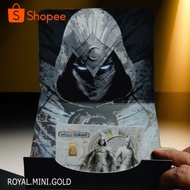 ROYAL MINI GOLD - Marvel Aurora Italia 0.5g AU999.9 24K Moon Knight Limited Edition Gold Bar