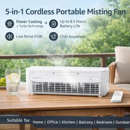 Acerpure Cozy HF2 5-in-1 Cordless Portable Misting Fan | Low Noise | 8.5H Battery | Chill Anywhere