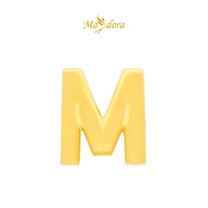 MASDORA 916 Gold Beads Bead Emas Alphabet 3D - Alphabet M (EMAS 916/22K)