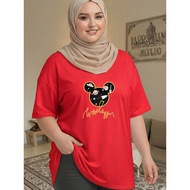 21118- [AIYOU] XL-5XL T shirt Women Plus Size Tshirt Woman Clothes Clothing Couple T Shirt Casual Ba