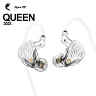 TFZ/SUPERTFZ QUEEN 2023 in-ear Earphone Bass Wired Headphone DJ Monitors 3.5mm/type-c Hifi Music Ear