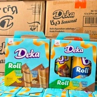 Deka wafer roll 250gr isi 2 kaleng