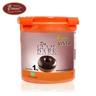 LANGSUNG KIRIM ELMER COKLAT DIP GLAZE VISTA DARK 1KG