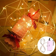 【lightingeverthing】Light Up Gift Box Decor Copper Wire LED String lights For Christmas Wedding Decor