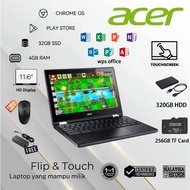 Acer laptop Chromebook C738T 11 Chromebook, 4GB Memory, 32 GB Flash SSD, 11.6"Touchscreen, Chrome OS