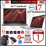 Dell Latitude 7430/7420/7270 Business Laptop i5/i7 11th–12th Gen Touch 32GB RAM 1TB SSD 1Yr Warranty