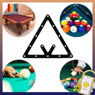 MYRONGMY 6pcs Billiard Ball Rack, Triangle Film Ball Rack Holder, Billiards Accessories Combo Pack S