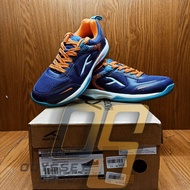 HUNDRED COURT STAR PRO Badminton Shoes Junior & Adult Size 33-44 (Navy/ORANGE White) 100% Original