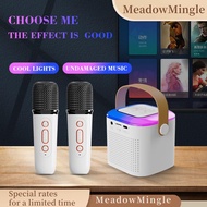 MeadowMingle Wireless Karaoke Mini Portable Speaker Bluetooth with Mic Home Party Outdoor Camping Entertainment Karaoke Speaker 藍牙音箱