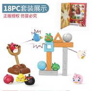 Set Mainan Ketapel Boneka Kartun Angry Birds Untuk Edukasi Anak