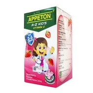 APPETON A-Z KIDS VITAMIN C 30MG CHEWABLE TABLET FOR 2-6 YEARS 100'S STRAWBERRY FLAVOUR