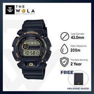 (2 Years Warranty) Casio G-Shock Mens Digital DW-9052GBX-1A9 Black Resin Band Sport Watch (watch for