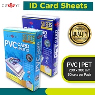 CUYI PET Sheet & PVC Sheet A4 Size A4 Paper