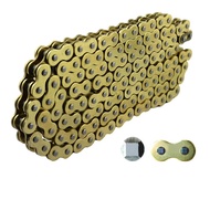 Motorcycle Parts 525 * 120 Drive Chain 525 Pitch Heavy Duty Gold O-Ring Chain 120 Links For Honda Ya
