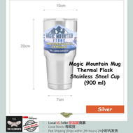 Magic Mountain Tumbler Mug Hot Cold Thermal Vacuum Flask Stainless Steel Cup (900 ml)