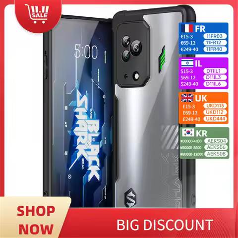 For Xiaomi Black Shark 5 Phone Case Luxury Flip PU Leather Wallet Lanyard Stand Shockproof Case For 