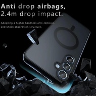 Translucent Magsafe Case for Samsung A16 A26 A36 A56 A35 A55 S24 FE S25 ULTRA S25 EDGE 5G 4G Cover C