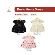 Azbabyneeds - Daily Girls' Dress - Basic Homy Dress