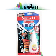 NEKO SUPER GLUE 502  3 SECOND GLUE GAM 3 SAAT 8G 1S