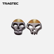 TRAGTEC Outdoor Titanium PEI Skull Pendant Paracord Beads Lanyard EDC Multi Tools