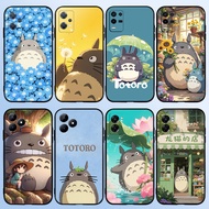 My Neighbor Totoro for Realme Narzo 50a 7i GT2 pro X Lite XT X2 V13 TPU soft black protective case