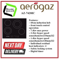 Aerogaz AZ-7428IC 60cm Induction Hob| Local Singapore Warranty | Express Free Home Delivery