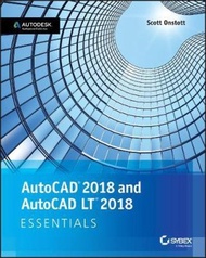 AutoCAD 2018 and AutoCAD LT 2018 Essentials by Scott Onstott (US edition, paperback)
