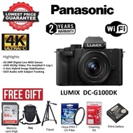 (PANASONIC MALAYSIA SET) Panasonic LUMIX DC-G100DK-K 12-32mm Kit LENS 2 YEAR WARRANTY ORIGINAL