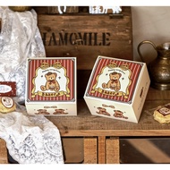 Snack box bakery bear packaging hampers cookies box