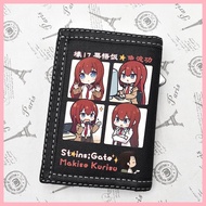 [GUYN] Wallet Steins Gate Makise Kurisu Steins Gate Makise Kurisu Steins Gate Card Holder Makise Red