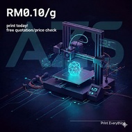 Custom 3D Printing Service RM0.10/g (PLA/PLA+)