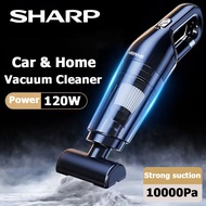 SHARP เครื่องดูดฝุ่น เครื่องดูดฝุ่นในรถ ไร้สาย 12000Pa ​car vacuum cleaner เครื่องดูดฝุ่นขนาดเล็ก ที