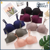 [Night Market]  Alicia’s Secret Floral Lace Underwire Half Coverage Bra/ Coli Wanita Berdawai (34-40