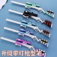 Creative Gel Pen Gun Pen Sniper Gun 98K Styling Stationery Student Jedi Survival Pen with Light Prim