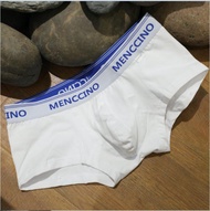 Menccino Trendy Men's Underwear Sexy Low Waist Tight Comfortable Breathable Boxers Cotton Youth Sports Four-Corner Bottom