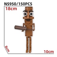 Brainrot Toys Mainan Lego Tung Tung Tung Sahur Figure Tralalero Tralala Anomali Block Toy Collection