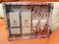 TILLEY 身體洗護香氛禮盒(玫瑰沐浴乳400ML+薰衣草身體乳400ML+護手霜45ML*2)一盒849元
