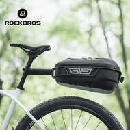 ROCKBROS Hard Shell Shelf Bag 12L Large Capacity Bicycle Rear Seat Bag Mountain Bike Quick Release Tail Bag Pannier Bag