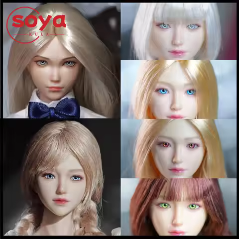 1/6 Scale Replaceable Beautiful Eyeballs Accessories Model Fit 12'' I8TOYS Movable Eyes Female Head