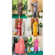 Dress free size dada 38-44 inch moscrepe