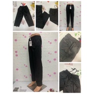 9090 UNISEX CHILDREN & ADULT SPORT LONG PANTS / SELUAR PANJANG SUKAN (KAKI TAK ADA GETAH)