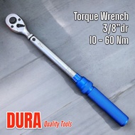Torque Wrench DURA 3/8" Dr 10-60Nm