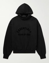 FOG Essentials 23SS Hoodie Jet Black 帽T 黑色