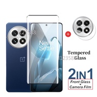 2 In 1 9H HD For 1+ OnePlus 13 12 OnePlus13 OnePlus13R 13R OnePlus12 1+13 3D Curved Full Cover Tempe