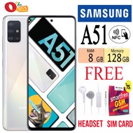 Samsung Galaxy A51 RAM 8/128 GB FULLSET Bergaransi