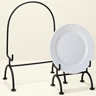 Global Views Plate Stand-8"-12", Black