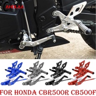 Motorcycle Adjustable Rearset Foot Peg Rear Step Footrest Footpeg For Honda CBR500R CB500 F CBR 500R