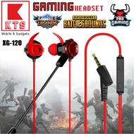 [READY STOCK] XG120 Gaming Headphone Stereo Bass Earphone Sport PUBG Earbuds Mic Mobile Legend CS Go